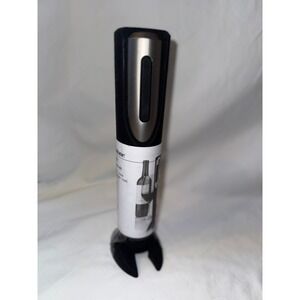 Brookstone Automatic Wine Opener Electric Stainless Steel Cordless Bottle Opener